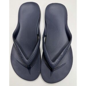 Archies Arch Support Navy Blue Flip Flop Unisex Size 10 Women 9 Men